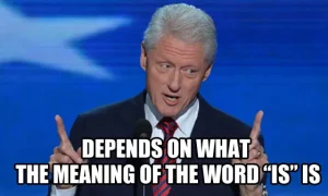 The Meaning of the Word “Is”