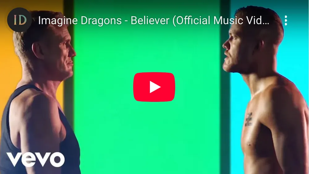 Believer video screenshot