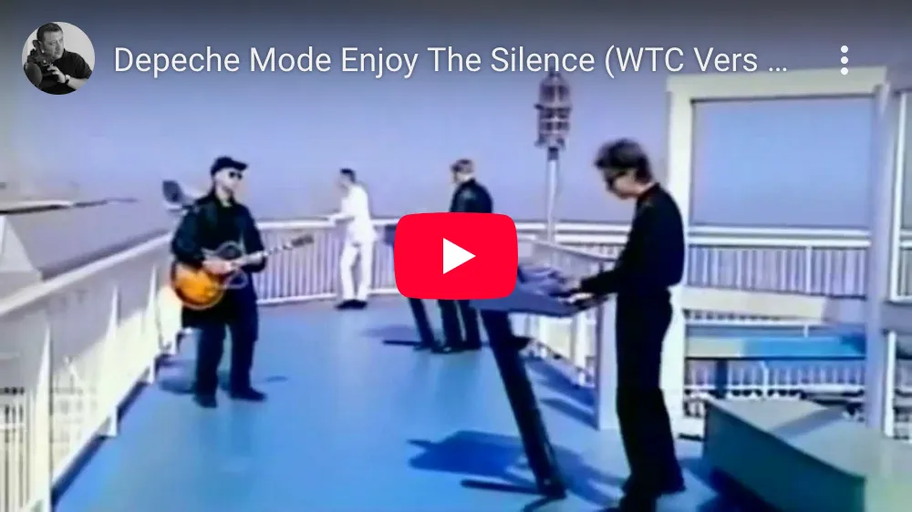 Enjoy the Silence (WTC) video screenshot