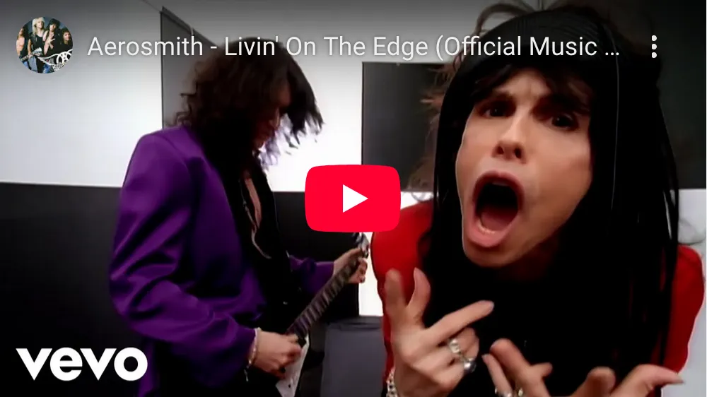Livin’ On The Edge video screenshot